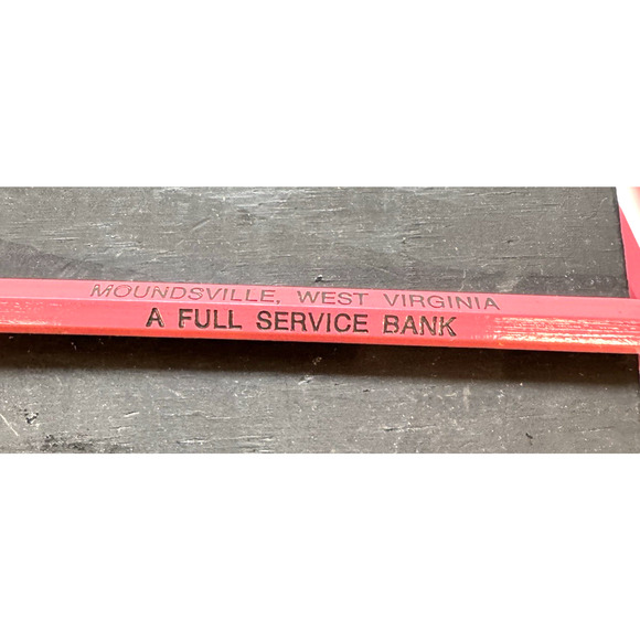 Lot of 50 Multi-Colored Bank Pencils Mercantile Bank Moundsville West Virginia - Picture 7 of 7